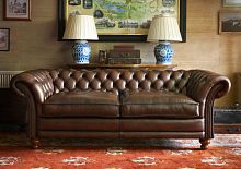 Modular sofa KINGSTONChesterfieldvelvetlinen
