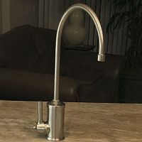 Deck mounted mixer tap 4115metalkitchen1-hole