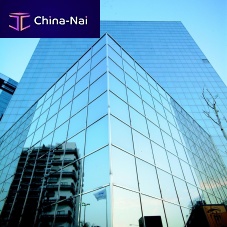 Stick system curtain wall MC-WALLaluminum and glasswith integrated insulationhigh-resistance