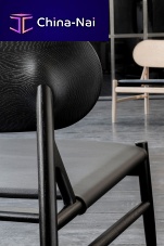 Contemporary fireside chair FERDINANDfabricwoodenwithout armrests