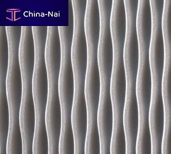 Facade form liner CORSEstamped concrete