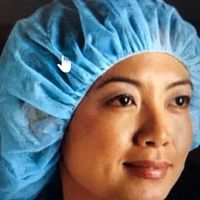 Bouffant scrub cap Spunboundedpolypropylene