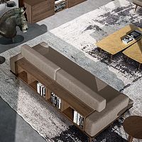 Contemporary sofa LONDON 2021fabricwith storage compartment