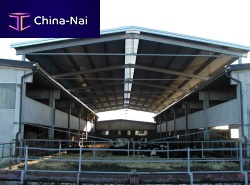 Roof metallic structure