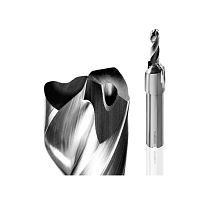 Solid drilling tool for aluminumfor cast ironfor composites