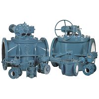 Conical plug valve PECwith handwheelfor sludgeweld