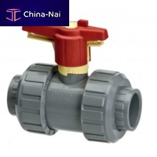 Ball valve 702530 series leverPVCchemical-resistant