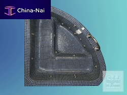 Built-in hot tub FORUMcorner4-seatermosaic