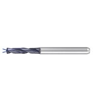 Solid drill bit VHM-EF-6xD-HA-IK-2FF for cast ironfor aluminumfor non-ferrous materials