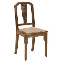 Traditional chair CH926indoorfabricwooden base