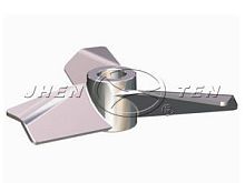 3-blade impeller for agitators