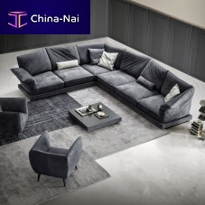 Corner sofa ESPLANADEcontemporaryleather