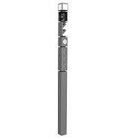 Contemporary light column IRUTA cast aluminumLEDoutdoor