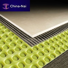 Roll resilient underlay FLOORTECin high-density polyethylenefor floor panels