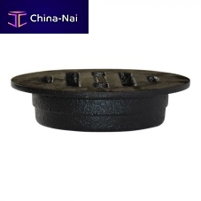 Cast iron manhole cover D6roundprefabwith ventilation grill