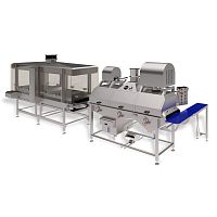 Meat smoking chamber continuousnatural browning