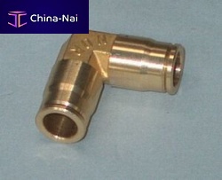 Hydraulic fitting CM Sliplockelbowbrasshigh-pressure