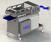 Meat skewer machine for cheeseautomaticcontinuous
