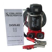 Rotary vane pump DEVIL 40fuelDCself-priming