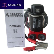 Rotary vane pump DEVIL 40fuelDCself-priming