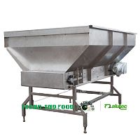 Washing tank feeddosingfor vegetables
