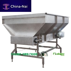 Washing tank feeddosingfor vegetables