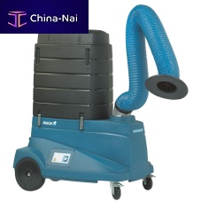 Mobile fume extractor FilterCartweldingactivated carbon filterwith extraction arm