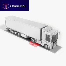 Truck axle scale dynamic