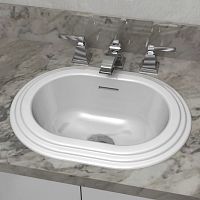 Built-in hand basin Mini-Sovereignovalcomposite