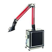Mobile fume extractor D seriesindustrialdry filterwith extraction arm