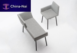 High upholstered bench FLORIAN SERIEScontemporaryfabricleather
