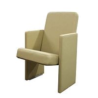 Contemporary auditorium seating LISBOA IIsynthetic leathermetalupholstered