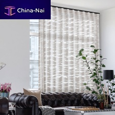 Curtain fabric Deboraplainpolyesterviscose