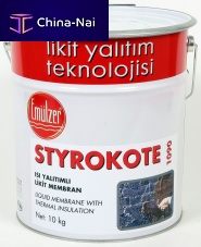 Foundation bituminous waterproofing STYROKOTE 1090for wallfor basementsinsulated