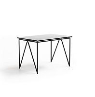 Contemporary coffee table AeroZeppelinglassaluminum baserectangular