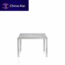 Industrial style table Hope/B steelsteel basesquare
