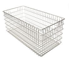 Instrument sterilization basket 50.100 seriesperforatedwire