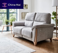 Contemporary sofa ENNAfabricleathercustomizable color