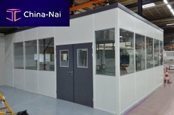 Office partition modular