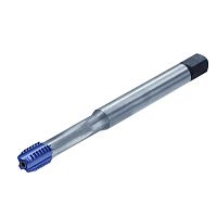 Blind hole machine tap XChangeHSScarbidefor cast iron