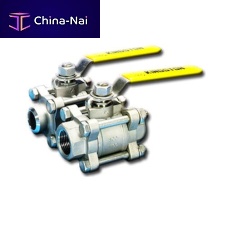 Ball valve KSV20 serieslevershut-off3-piece
