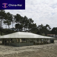 Canvas architectural membrane for tensile structuresroof