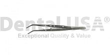 Diagnostic dental tweezers 6515curvedself-locking