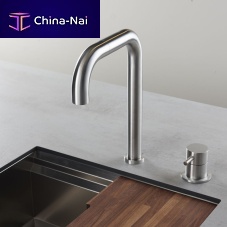 Countertop mixer tap TIDE 96125stainless steelkitchen2-hole