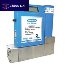 Thermal mass flow controller TMFC for gasstainless steelwith LCD display