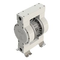 Double-diaphragm pump ASTRAsolid (DDS)wastewaterfor chemicalspneumatic