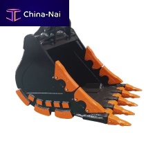 Standard tooth bucket Rockfor excavators5 teeth