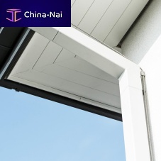 Aluminum rainwater down pipe SQUARE