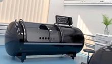 Oxygen therapy hyperbaric chamber on castersmonoplace