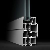 Aluminium profile for pergolaroof